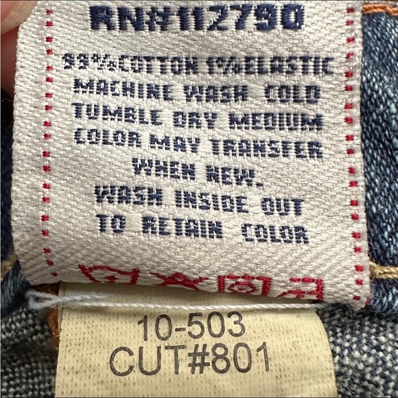 EUC Vintage True Religion Joey flare jeans - Picture 7 of 11